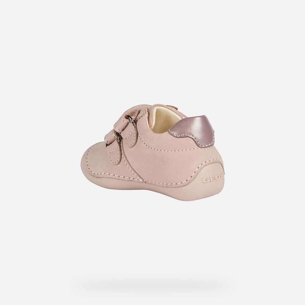 Tenis Geox Bebe Rosa - Tutim Girl - XSGQZ6210